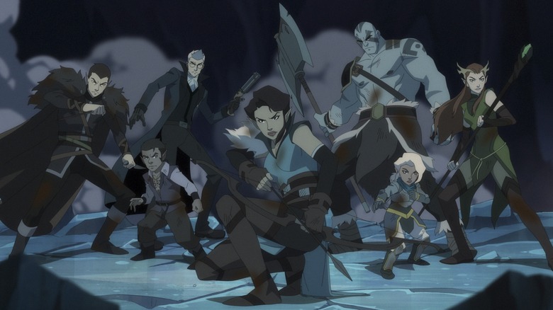 The cast of The Legend of Vox Machina