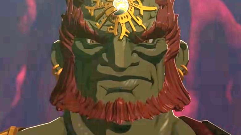 Ganondorf frowning in Tears of the Kingdom