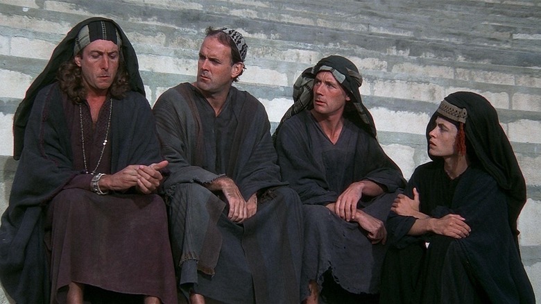 Idle, Cleese, and Palin in Life of Brian