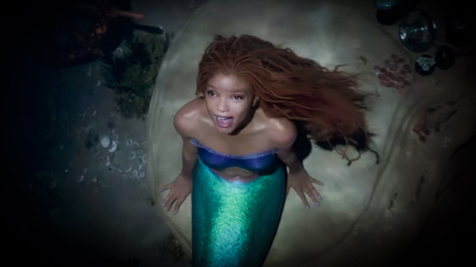 The Little Mermaid Footage Description: Halle Bailey Wants To Be Part Of  Your World [D23]