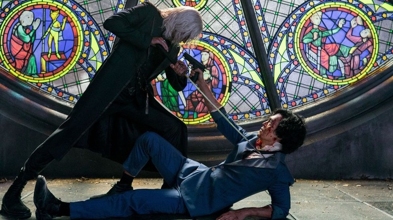 Spike at Vicious's mercy