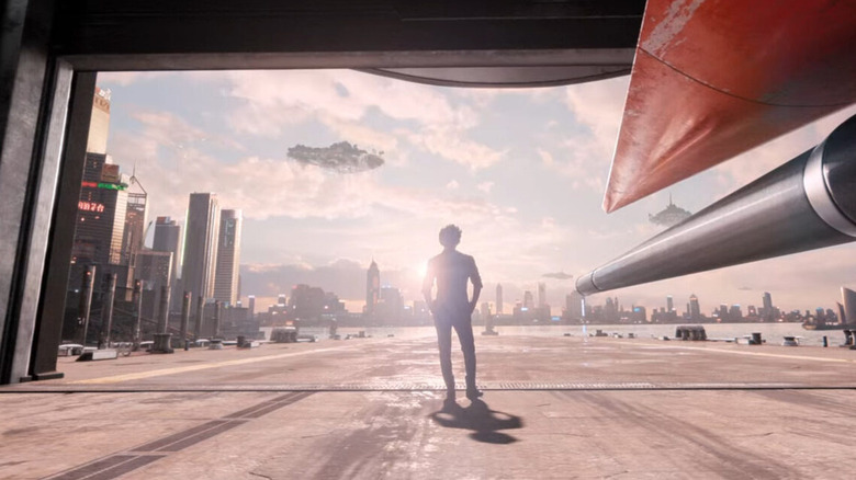 Spike Siegel on docking bay