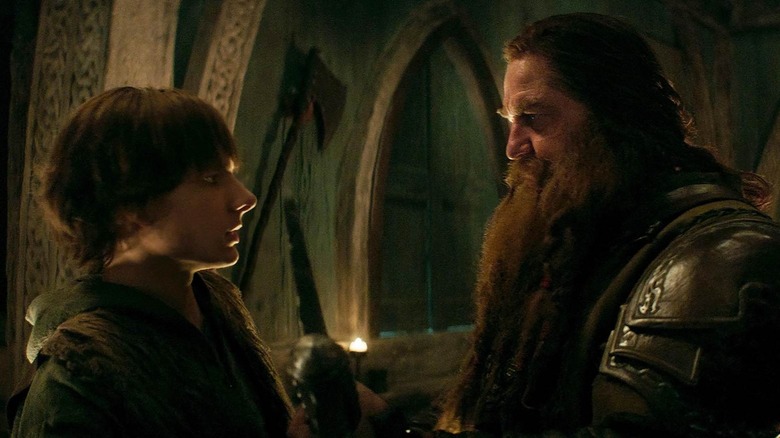 Hiccup talking to Stoick in How to Train Your Dragon