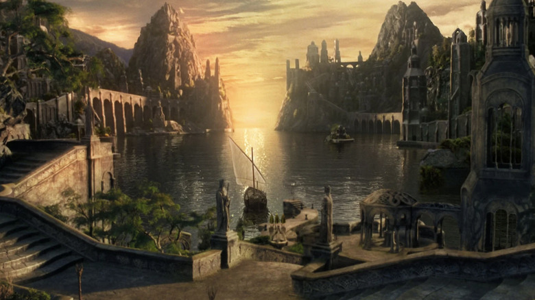 The Grey Havens from The Lord of the Rings: The Return of the King