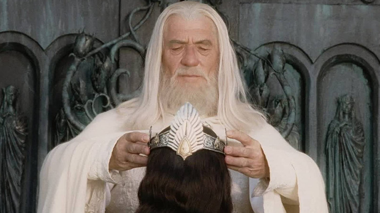 Ian McKellen as Gandalf in The Lord of the Rings: The Return of the King