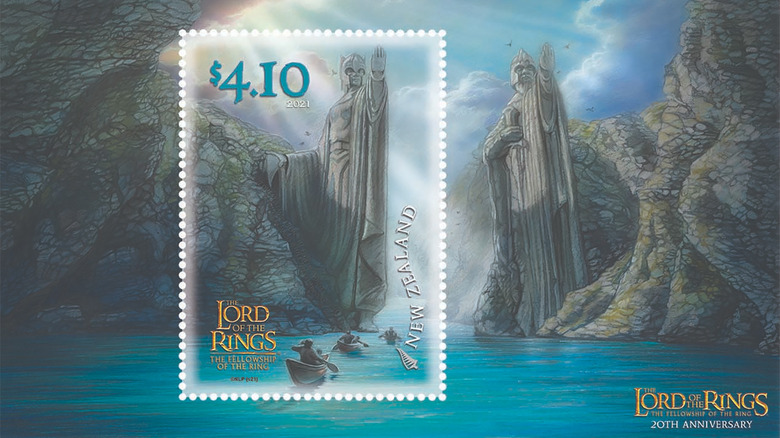 Lord of the Rings: The Fellowship of the Ring Stamps