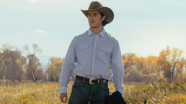 Ben Schnetzer's Van Davis stands in a rural valley in The Madison