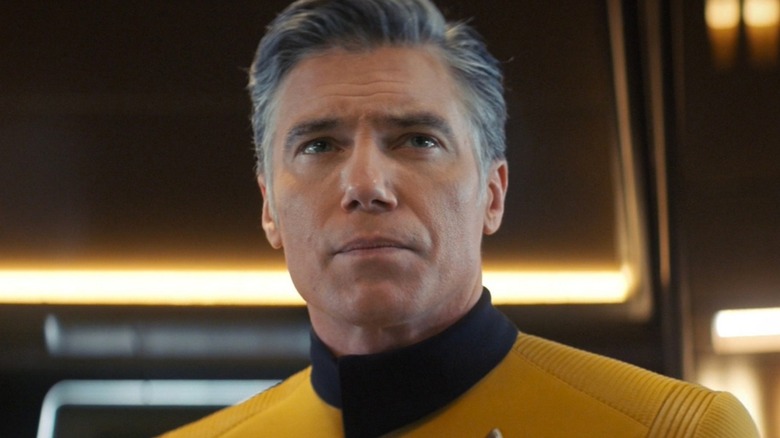 Christopher Pike in Starfleet Uniform