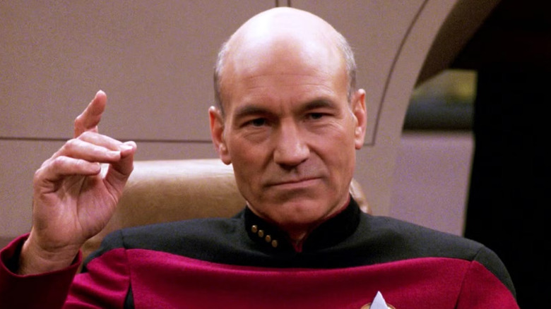 Jean-Luc Picard makes it so in Star Trek: The Next Generation