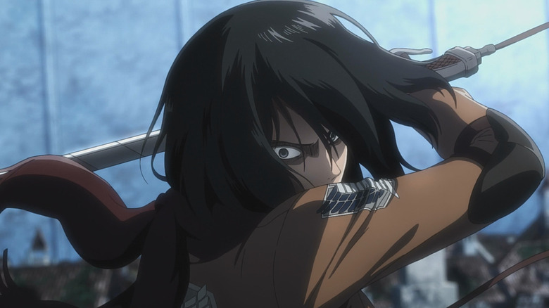 MIkasa Akerman in Attack on Titan