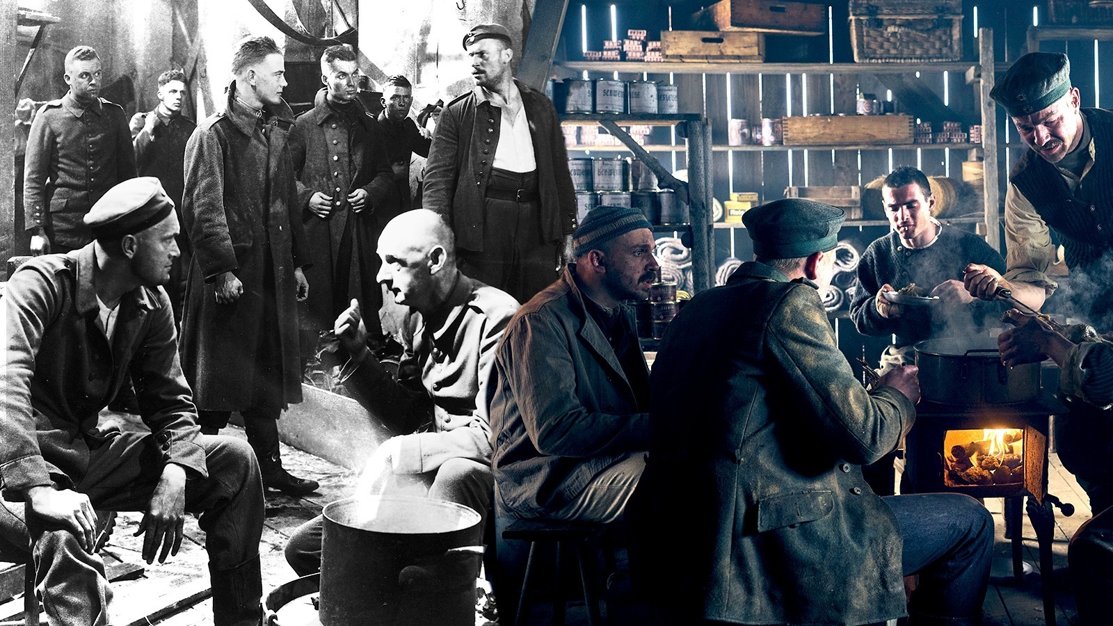 Die Hauptunterschiede zwischen den beiden Filmen sind Quiet on the Western Front