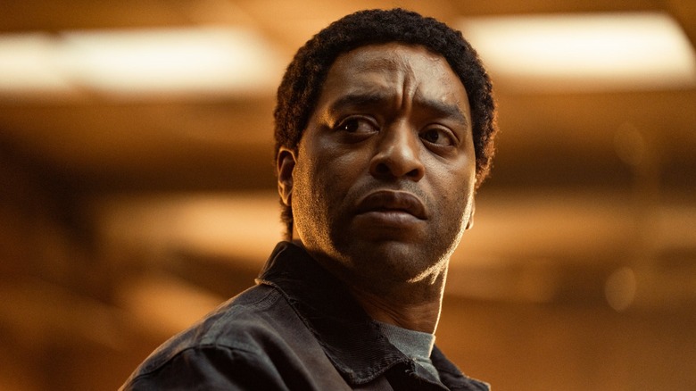 The Man Who Fell to Earth Chiwetel Ejiofor looking confused