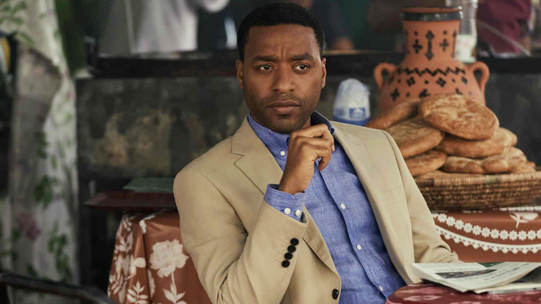 Chiwetel Ejiofor looking snazzy in The Old Guard