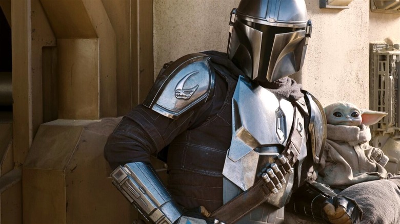 A still from The Mandalorian