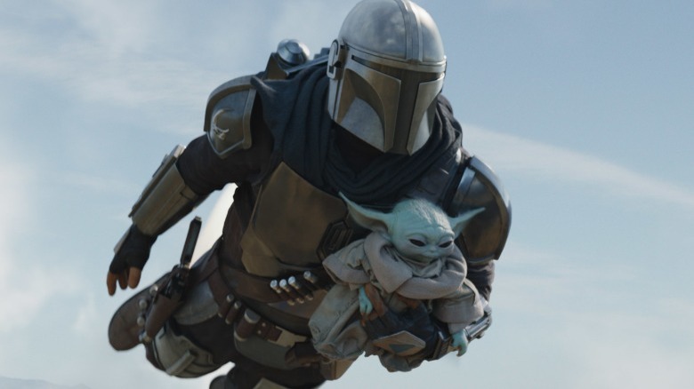 A still from The Mandalorian