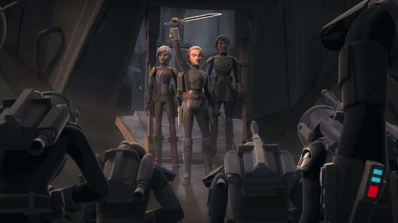 Katee Sackhoff in Rebels 