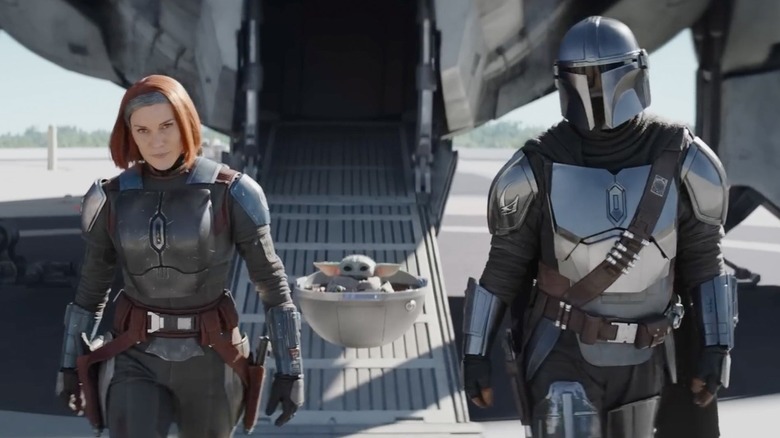 The Mandalorian bo grogu djn
