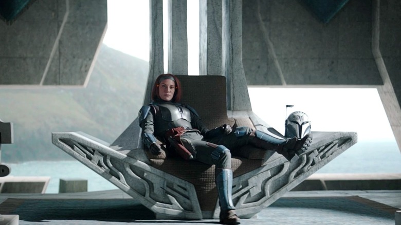 Mandalorian season 3 Bo-Katan throne 