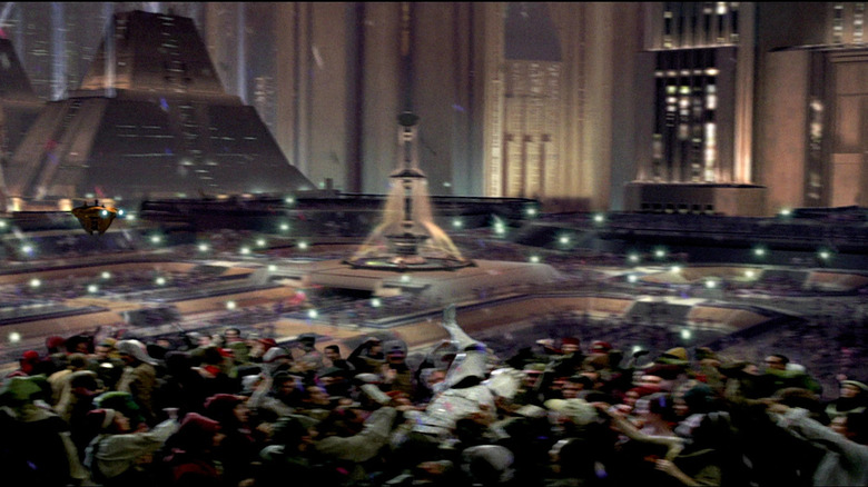 Monument Plaza in Return of the Jedi