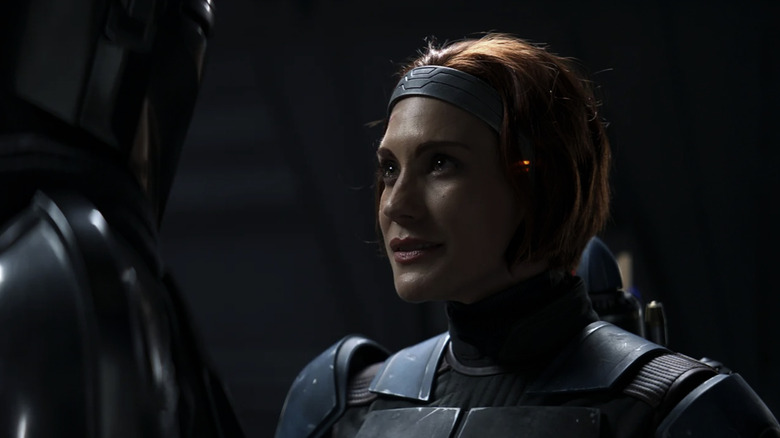 Katee Sackhoff as Bo Katan in The Mandalorian