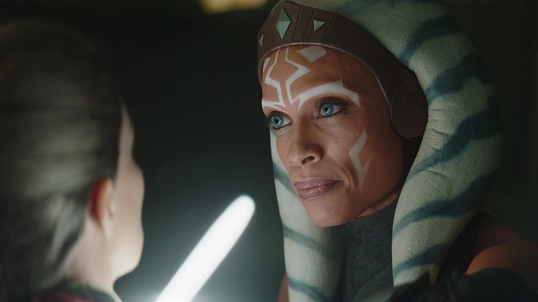 Rosario Dawson as Ahsoka on The Mandalorian