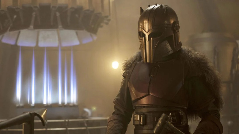 The Armorer in The Mandalorian
