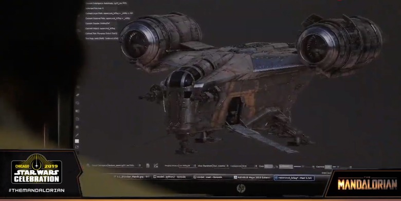 Mandalorian hotsell model ship