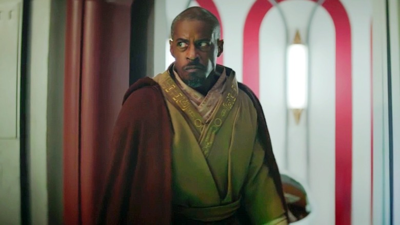 Ahmed Best as Kelleran Beq in The Mandalorian