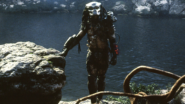 Kevin Peter Hall as The Predator in Predator 