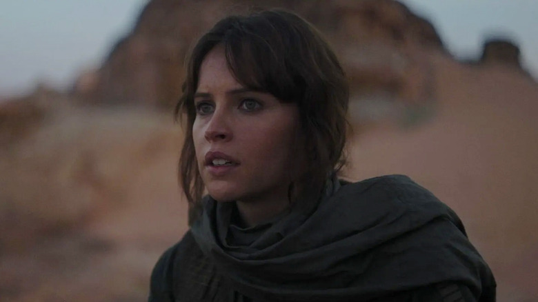 Felicity Jones in Rogue One: A Star Wars Story