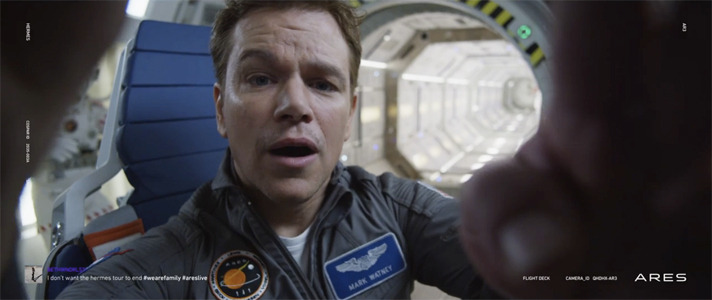 The Martian viral teaser