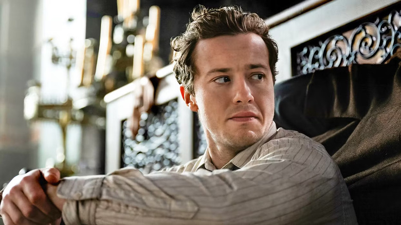 Joseph Quinn's Eric looks worried in A Quiet Place Day One