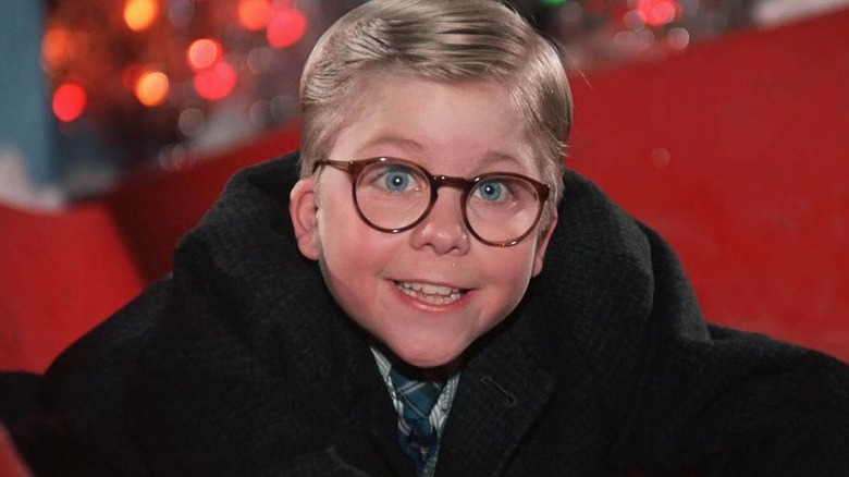 Ralphie smiling in A Christmas Story