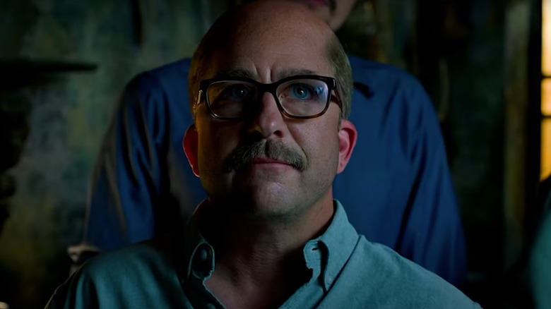 William Riva kijkt op in Iron Man