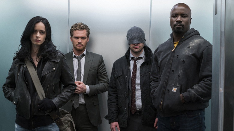 The Defenders elevator