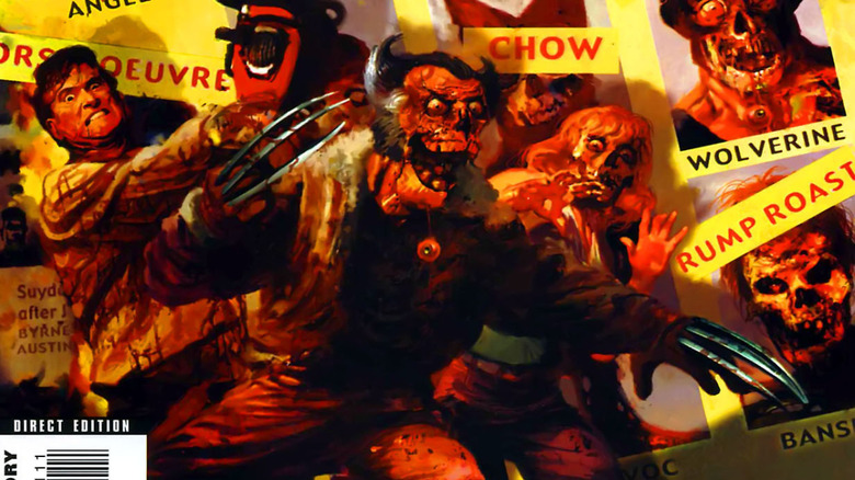 The cover page of Issue #1 of Marvel Zombies Vs. the Army of Darkness