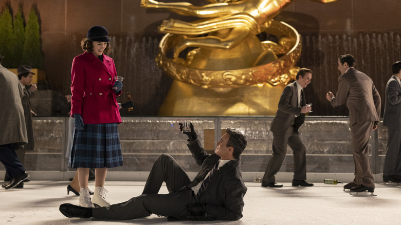 midge maisel and gordon ford on marvelous mrs maisel