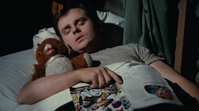Radar sleeping in bed on M*A*S*H