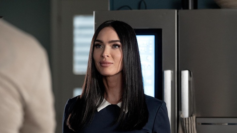 Megan Fox as Alice tempts Michele Morrone as Nick in Subservience