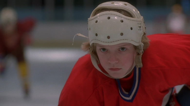 Guy (Garette Ratliff Henson) in faceoff in The Mighty Ducks