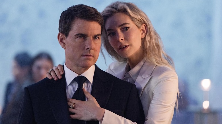Tom Cruise and Vanessa Kirby in Mission: Impossible - Dead Reckoning Part One