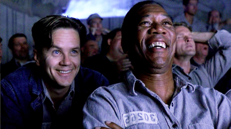 Tim Robbins Morgan Freeman The Shawshank Redemption