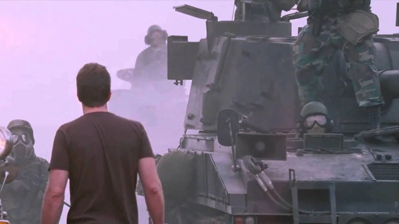 Tanks arrive on the scene just a few minutes too late in The Mist