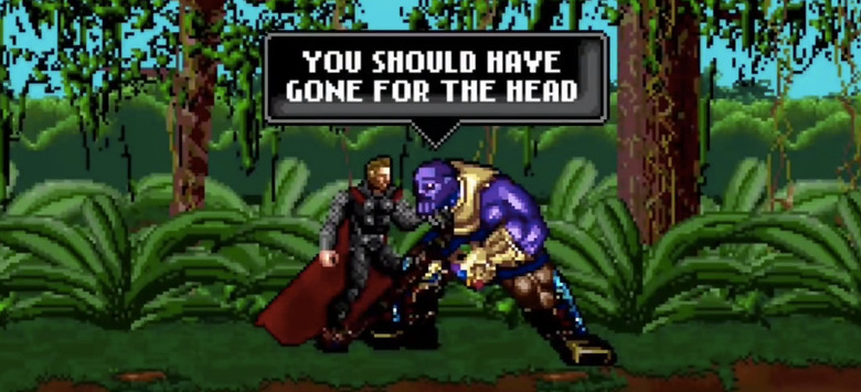 Avengers Infinity War 16-Bit