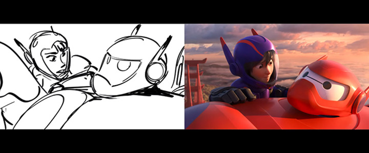 Big Hero 6 Storyboards