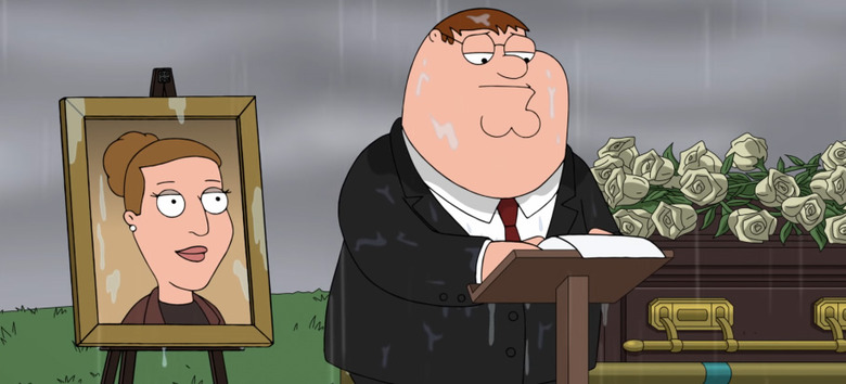 Family Guy Goodbye to Carrie Fisher