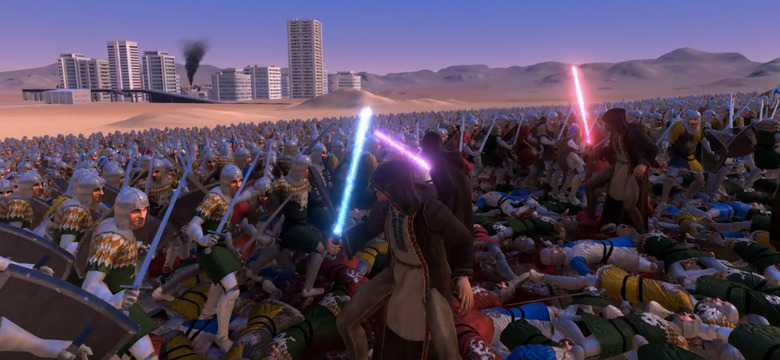 Jedi vs Knights Battle Simulator