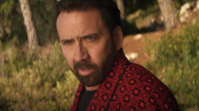 Nicolas Cage in The Unbearable Weight of Massive Talent