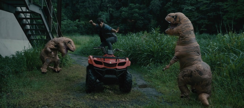 Jurassic World Parkour