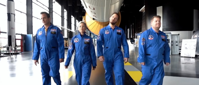LEGO Movie 2 Cast Goes to Space Camp